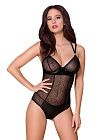 Боди Obsessive 859-TED-1, S/M (черный)