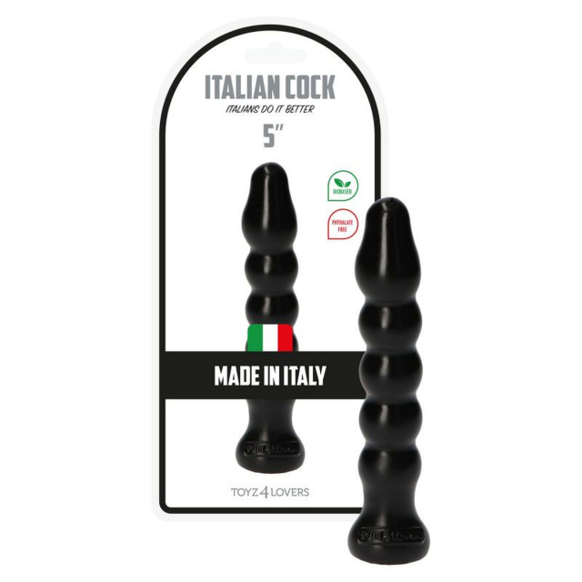 Toyz4lovers Gaio - Korek analny, Czarny, 13 cm