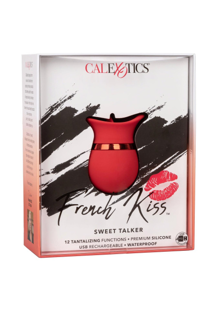 Вібратор на палець Calexotics French Kiss Sweet Talker, 7 см (червоний)