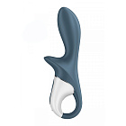 Анальный вибратор Satisfyer Air Pump Booty 2, 19 см (серый)