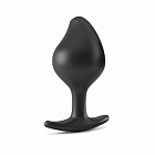 Korek analny Mystim Buttplug Rocking Force Vibe, 9,5 cm (czarny)