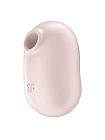 Вакуумный стимулятор клитора с вибрацией Satisfyer Pro To Go 2 (бежевый)