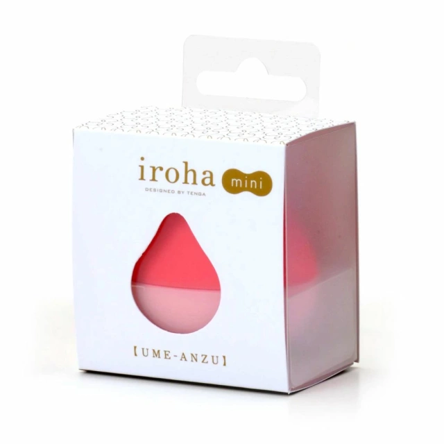 Вібратор для клітора Tenga Iroha Mini Ume-Anzu, 6,1 см (рожевий)