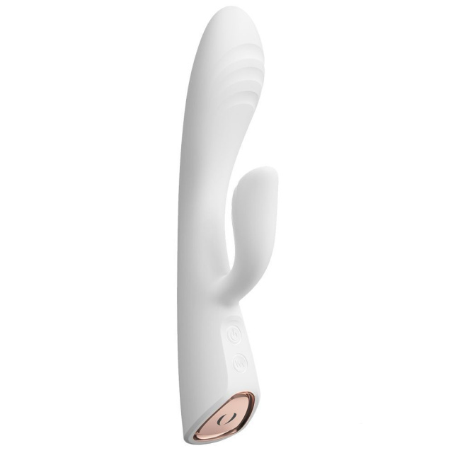 Вибратор-кролик Dorcel Flexi Rabbit, 21,2 см (белый)