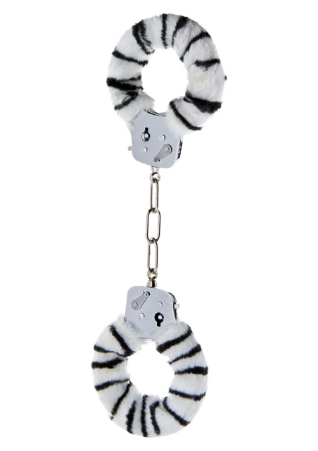 TOYJOY Furry Fun Cuffs - Kajdanki, Multi, 28 cm
