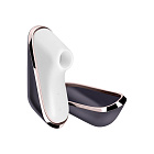 Вакуумный стимулятор клитора с вибрацией Satisfyer Pro Traveler (серый)