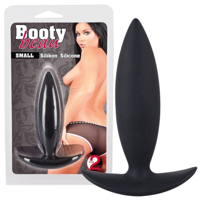 Korek analny Orion Booty Beau Small Analplug, 10 cm (czarny)