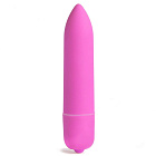 Міні-вібратор LoveToy X-Basic, 9 см (10 режимів вібрації, рожевий)