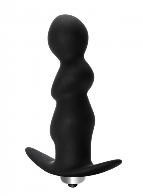 Lola Toys Plug Spiral - Korek analny, Czarny, 9.5 cm