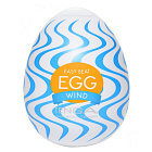 Мастурбатор яйцо Tenga Egg Wonder Wind (белый)