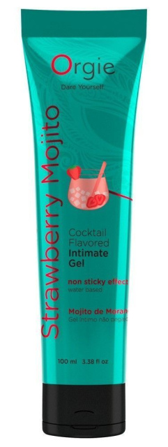 Лубрикант на водній основі Orgie Strawberry Mojito, 100 мл