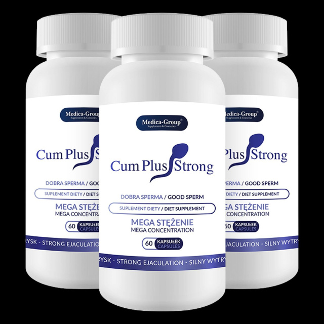 Таблетки для чоловіків Medica-Group Cum Plus Strong, 60 шт.