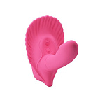 Вібратор Pretty Love Fancy Clamshell, 10,4 см (рожевий)
