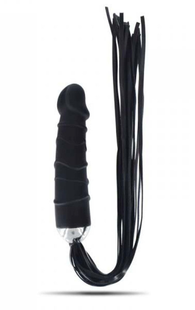 Toyz4lovers Real Anal Whip Small - Korek analny, Czarny, 15.5 cm