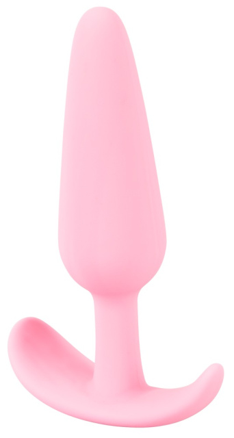 Cuties Mini Butt Plug - Korek analny, Różowy, 8, 4 cm