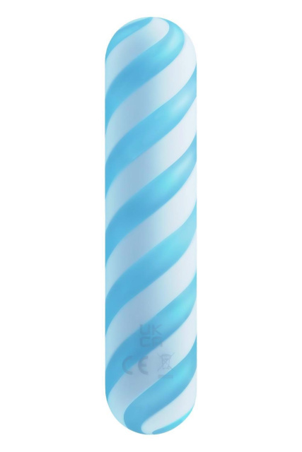 Міні-вібратор Dreamtoys Glitz Blue For You, 10.9 см (блакитний)