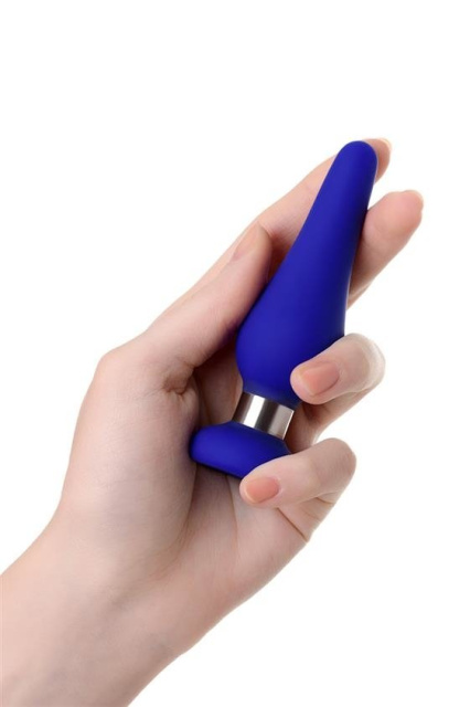Toyfa ToDo Anal Plug Classic - Korek analny, Niebieski, 10 cm, S