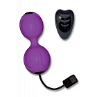 Вагинальные шарики Adrien Lastic Kegel Vibe, 19 см (фиолетовый)