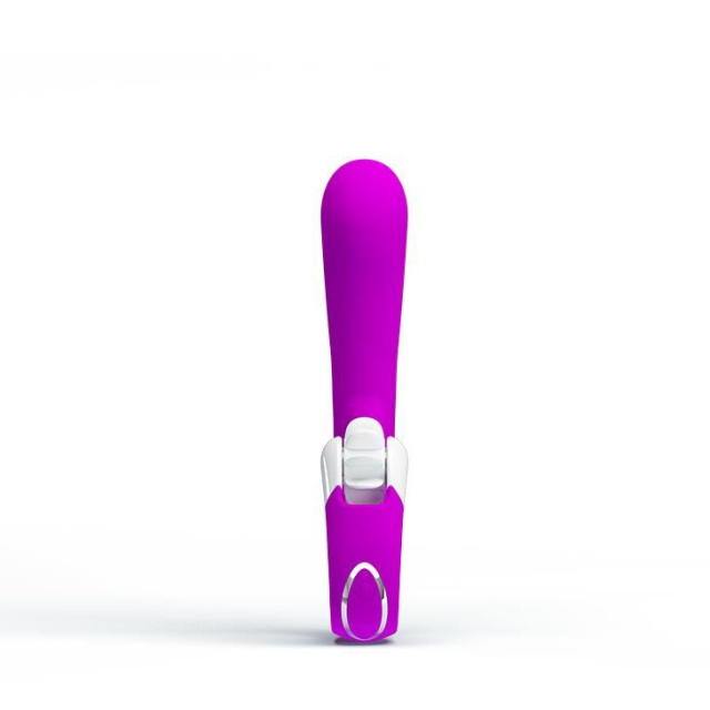 Вибратор Pretty Love Magic Tongue, 19,5 см (фиолетовый)