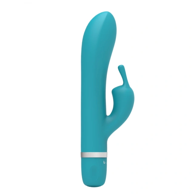 Wibrator królik B Swish Bwild Classic Bunny, 15,2 cm (turkusowy)