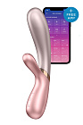 Вібратор-кролик Satisfyer Hot Lover, 20 см (рожевий)