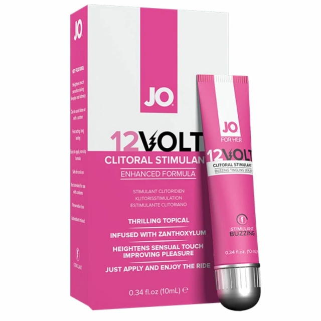 System JO Clitoral Gel - 12 Volt - Żel, 10 ml