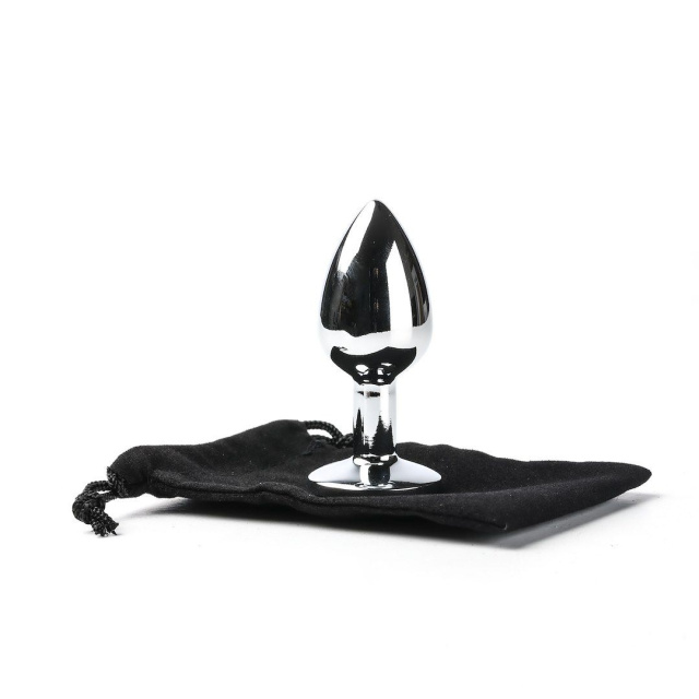 Simply Pleasure Kryształ Jasno Fioletowy - Korek analny z kryształkiem, Fioletowy, 7 cm, S