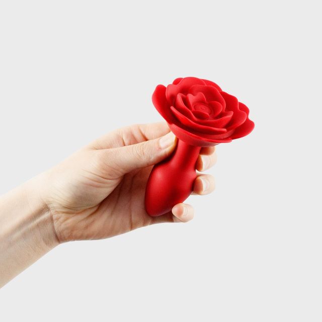 Korek analny Crushious Giulietta, 11 cm (czerwony)