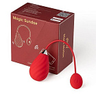 Віброяйце Magic Motion Sundae, 19 см (червоний)