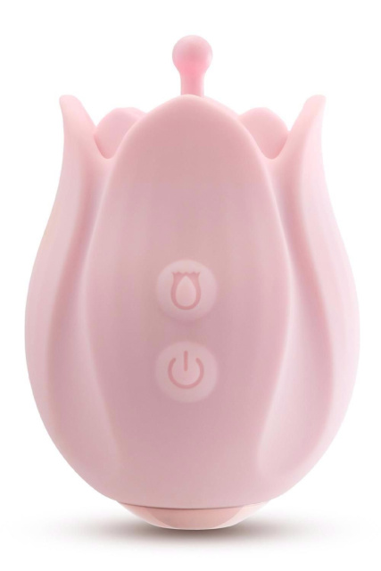 Вібромасажер Blush Romantic Rose, 8.3 см (світло-рожевий)