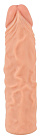 Насадка на пеніс Nature Skin Extension Sleeve, 19,5 см (тілесний)