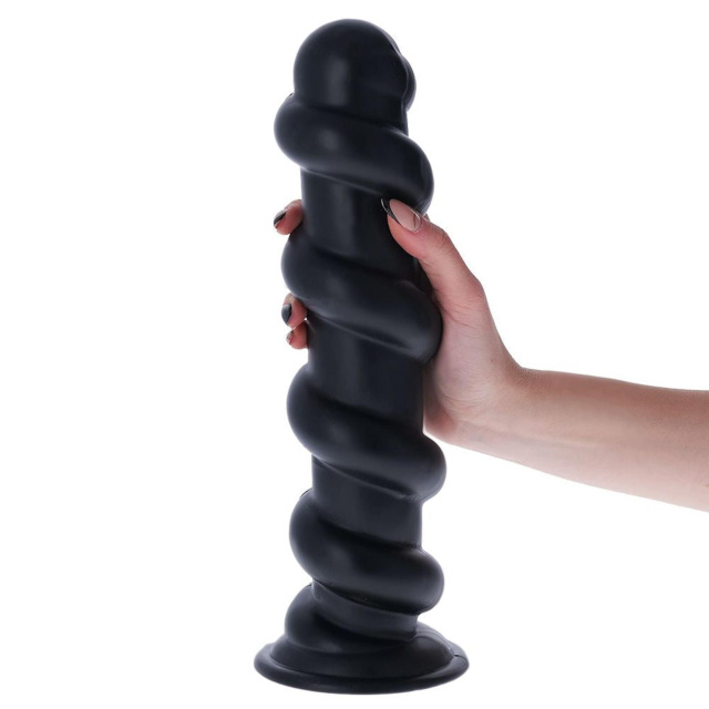 Toyz4lovers Pico De Fogo - Korek analny do fistingu, Czarny, 32 cm