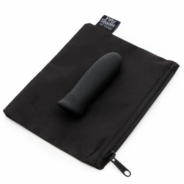 Вібратор Fifty Shades of Grey Sensation Bulle, 8.6 см (чорний)