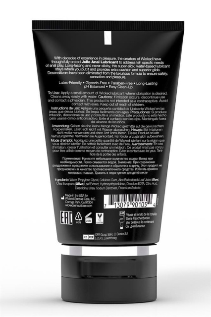 Wicked Sensual Care Wicked Jelle - Lubrykant analny, 120 ml