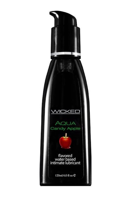 Лубрикант на водной основе Wicked Aqua Candy Apple, 120 мл