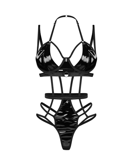 Боді Obsessive Keira Lise, S/M (чорний)