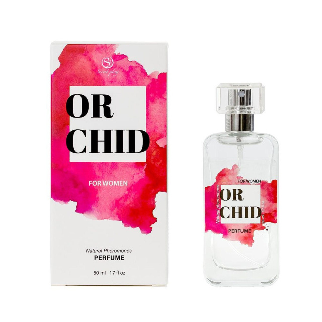 Secret Play Orchid - Perfumy damskie z feromonami, Wanilia, 50 ml