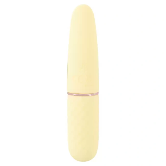 Вибратор Cuties Mini, 10.5 см (желтый)