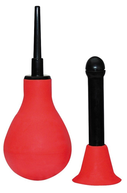You2Toys Intim Dusche - Prysznik analny, Czerwony, 10 cm, 220 ml