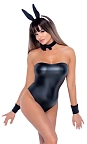Сексуальний костюм Cottelli Costumes Bunny, S (чорний)