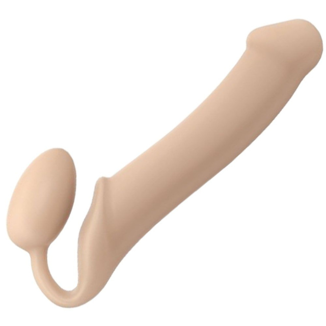 Безремневий страпон Strap-On-Me L, 19 см (тілесний)