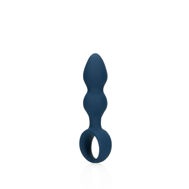 Loveline Anal Plug - Korek analny, Niebieski, 17.7 cm
