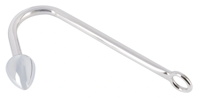You2Toys Bondage Hook - Hak analny, Srebro, 24 cm