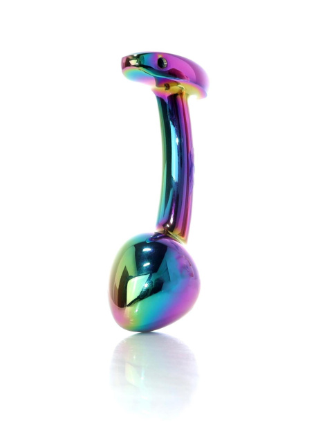 B - Series HeavyFun Jewellery Plug - Korek analny, Multi, 10.5 cm