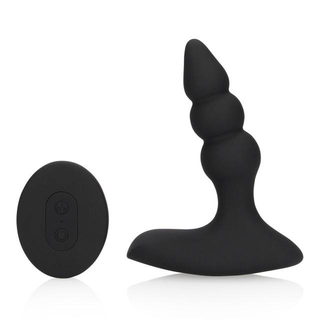 Loveline Licorice Plug - Korek analny, Czarny, 13 cm