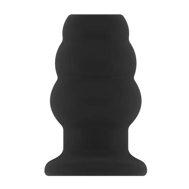 Анальный тоннель Sono Hollow Tunnel Butt Plug No.51, 12.7 см (черный)