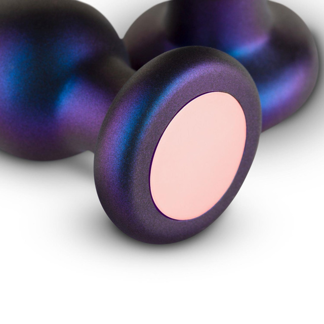 Набор анальных пробок Hueman Comets Butt Plug Set, 3 шт (фиолетовый)