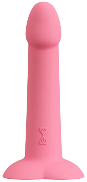 Вібратор You2Toys Heart Guy, 19 см (рожевий)