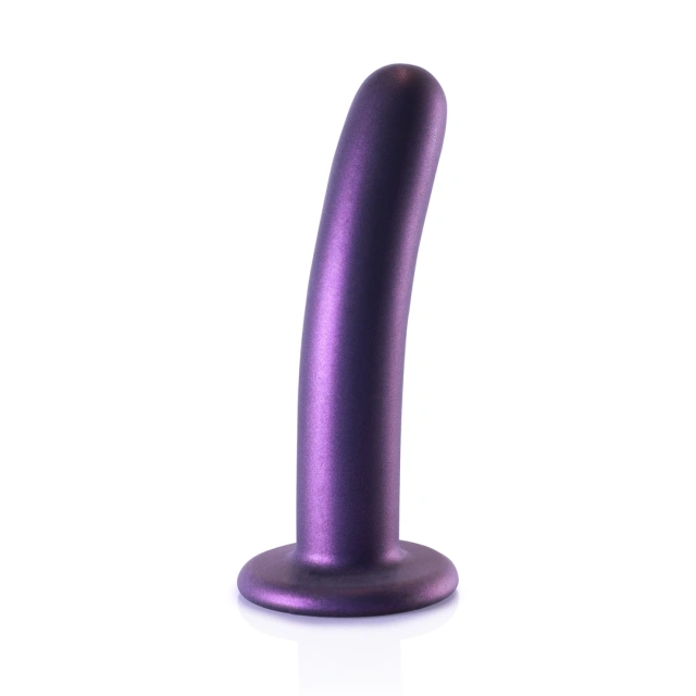 Фалоімітатор Ouch! Smooth G-Spot Dildo 6'', 14.5 см (фіолетовий)
