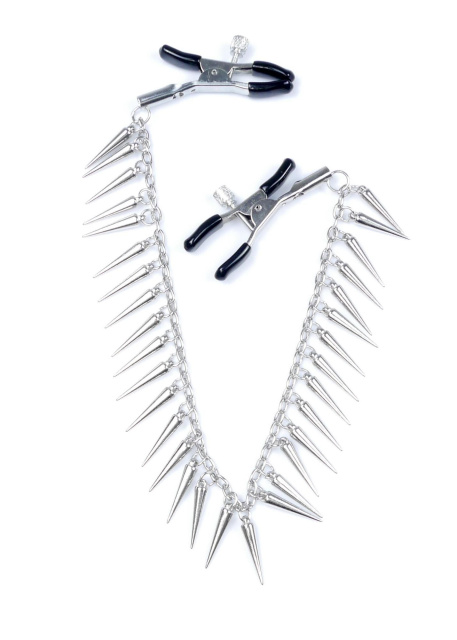 Зажимы для сосков Fetish B - Series Exclusive Nipple Clamps No.10 (серебристый)
